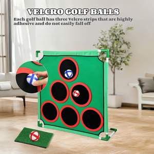 <span class=keywords><strong>Mini</strong></span> taille arrière-cour Velcro <span class=keywords><strong>jeu</strong></span> <span class=keywords><strong>de</strong></span> <span class=keywords><strong>golf</strong></span> ensemble Chipping Cornhole jeux avec club et balles collantes pour les golfeurs pelouse - Product Image 2