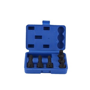 NBHTYT 1/2 Pneumatic Hexagonal Torx Socket <strong>Set</strong> <strong>6</strong>-<strong>Piece</strong> M14-M16 CR-Mo 12-Point Bit 3-Year Warranty Durable <strong>Car</strong> Repair Tool Box - Product Image 6