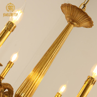 Bijouterie Salon Français Salle À Manger Vintage Bronze Victorien Suspension Or Suspension Lustre En Laiton Antique