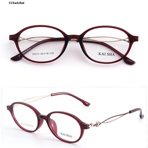 Ultra-Light Unisex Elegante Cat Eye Ins Óculos Quadros Confortável Presbiopia Nets Diamante Misto Lote Popular Vermelho Multi-Color - Product Image 3