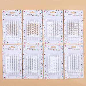 Bougies d'anniversaire populaires avec lettres imprimées pour gâteau, décoration de gâteau, bougies d'anniversaire pour célébration - Product Image 4