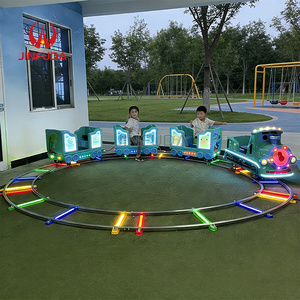 <span class=keywords><strong>Train</strong></span> électrique certifié sécurité en promotion avec rails pour enfants, idéal pour centres commerciaux intérieurs, fonctionnement stable, design cartoon, jouet à chevaucher amusant - Product Image 4