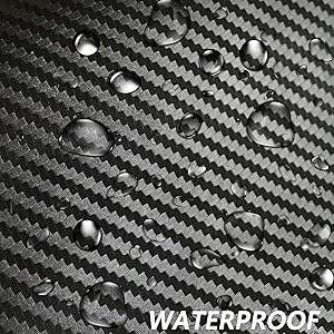 Pellicola in fibra di carbonio in PVC blu lucido per avvolgere il cofano dell'auto/parti di motocicli di protezione decorativa universale - Product Image 2