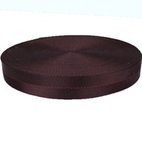 Sangle en nylon élastique de haute qualité de 38 mm avec bande en nylon uni rayée au centre de 1,5 pouce