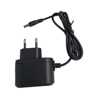 Ventes directes mondiales 12V DC Adaptateur secteur universel 5.5mm X 2.5mm PC Matériau ignifuge Câble EU Plug in pour lumières LED