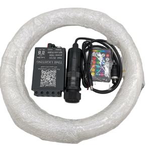 Luces de Fibra Óptica RGBW Elanby de 16W con Control Remoto para Automóvil - Efecto Cielo Estrellado y Meteoro - Product Image 1