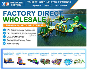 Parque Acuático Inflable Personalizado de Fábrica para Exteriores, Equipo de Juegos Acuáticos Flotantes para el Mar, Parque de Juegos Inflables - Product Image 5