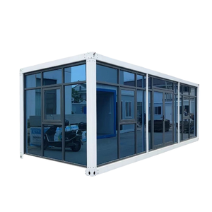 Casas de tablero móviles desmontables de Montaje simple personalizadas con luz solar de acero de color - Product Image 2