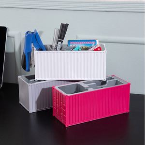 Wholesale <b>Pen</b> Container <b>Multiple</b> <b>Colors</b> Desktop Stationery Storage <b>Pen</b> Holder Container for Promotion - Product Image 5