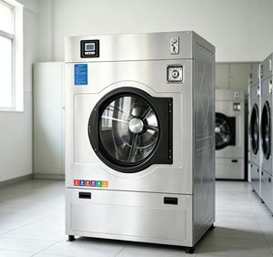 Secadora de <span class=keywords><strong>Ropa</strong></span> Comercial de Acero Inoxidable, Totalmente Automática, Operada con Monedas, Eléctrica/a Gas/a Vapor, 15kg 20kg, para <span class=keywords><strong>Autoservicio</strong></span> - Product Image 2