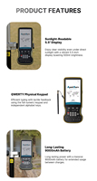 Apeks CS5I 9000mAh Baterai Tahan Lama Perangkat Genggam RTK GNSS GPS Pengumpul Data OEM Android 12 4GB RAM+64GB ROM