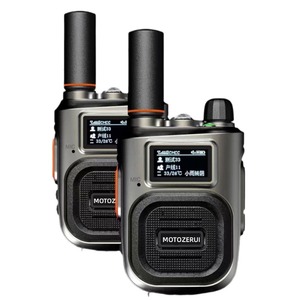 Motozerui Talkie-walkie 5G avec emplacement pour carte SIM, portée de 5000 km, radio portable sur réseau public pour la logistique et l'extérieur - Product Image 4