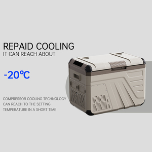 Outdoor Camping Hot Sale Portable 45 Litre Mini Dual Zone Car <b>Refrigerator</b> Fridge Portable Car <b>Refrigerator</b> - Product Image 5