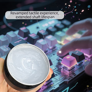 YIJIALIN Graisse <span class=keywords><strong>Lubrifiant</strong></span> industriel ultra-lisse pour stabilisateurs de clavier mécanique Interrupteurs linéaires/tactiles Base certifiée NSF - Product Image 4