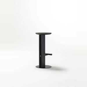 Silla de <span class=keywords><strong>Bar</strong></span> de Madera Maciza Nórdica, Silla de <span class=keywords><strong>Bar</strong></span> de Metal de Lujo Ligero, Taburete Alto, Silla Alta Creativa y Sencilla - Product Image 4