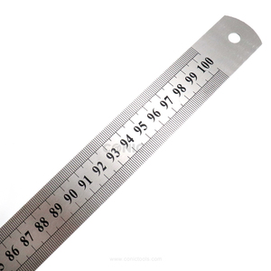 100Cm 150Cm 1M THƯỚC Khắc Thép Không Gỉ Thước Thẳng Kim Loại Để Vẽ Thẳng - Product Image 1