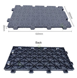 Revêtement de sol en plastique PP à emboîtement pour la protection de l'herbe, protection temporaire de terrasse extérieure, tapis de protection pour événements, dalles de sol - Product Image 6