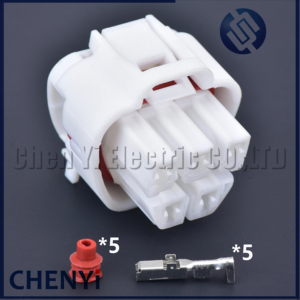 Conector de cableado de bomba de combustible hembra de 5 pines con arnés tipo pigtail 1.58 8342020040 77020-13100 770200C072 para Toyota Hyundai - Product Image 1
