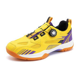 Chaussures de badminton et de pickleball professionnelles en gros OEM/ODM, respirantes, avec boucle automatique et semelle non-marquante - Product Image 3