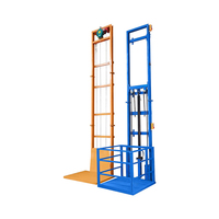 YUNXUAN 2-15m Maßgefertigter Hydraulikzylinder-Antrieb Elektrischer Fracht-Aufzug Außen-Vertikalplattform-Lift