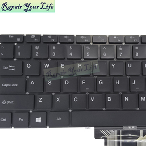 Teclado retroiluminado en inglés de EE. UU. para portátil Chuwi LarkBook X 14 CWI534 XK-HS333 MB30019003, nuevo, negro - Product Image 4
