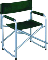 Vente en gros de chaise de directeur de pêche légère et personnalisée pour l'extérieur chaise de plage de directeur en aluminium Oxford portable pliante pour événement