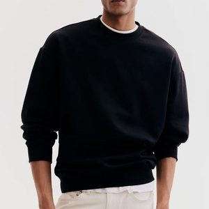 Sweat-shirt Athleisure Homme Performance pour la Gym et le Quotidien – Tissu Mélangé, Coupe Moderne, Style Décontracté, Manches Longues - Product Image 3