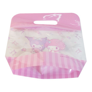 LT tùy chỉnh máy in có thể tái chế mờ Zip khóa trong suốt Túi rõ ràng đáy phẳng rõ ràng dây kéo túi nhựa có tay cầm nạp lại - Product Image 2