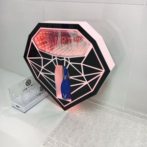 ป้ายไฟ LED <span class=keywords><strong>ร</strong></span>ูปเพ<span class=keywords><strong>ช</strong></span>รสำหรับคลับและงานปา<span class=keywords><strong>ร</strong></span>์ตี้สั่งทำได้จากโรงงานไนท์คลับทรงเพช<span class=keywords><strong>ร</strong></span>สัญลักษณ์เ<span class=keywords><strong>ร</strong></span>ืองแสง - Product Image 1