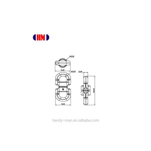 Equipo de Protección Contra Caídas de Aleación de Aluminio, Marca HM, Modelo A021, Fabricante OEM/ODM de Taiwán, 12kN - Product Image 6