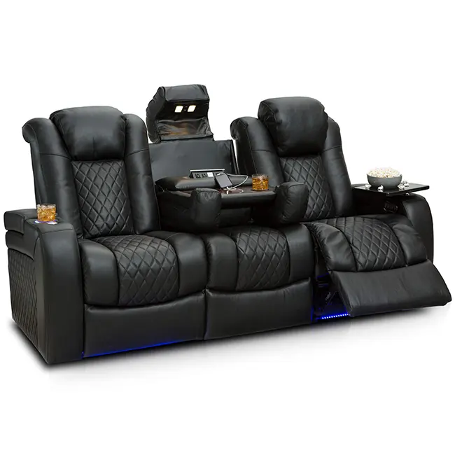 VIP Cinema Chair Seats Reclining Movie Home Theater Sofa Chair Living Room Furniture