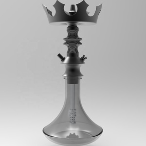 Narguilé en bois Shisha personnalisé avancé narguilé arabe en gros narguilé de production en acier inoxydable narguilé - Product Image 1