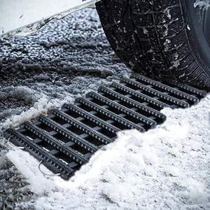 איכות גבוהה לוחות מחיקה צמיג שלג מחצלות מסלולים ניידים עם שקית אחסון מתאימה בבוץ, שלג, קרח, וחול - Product Image 2