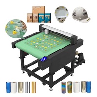Máquina de corte láser de plataforma de 600mm X 600mm, equipo de publicidad, maquinaria cortadora de plotter