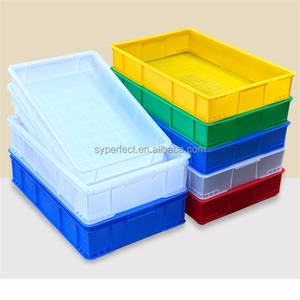 Boîte à viande en plastique maillé, panier ventilé, empilable et emboîtable, stockage et transport de <span class=keywords><strong>saucisses</strong></span> pour le bétail - Product Image 5