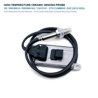 Capteur d'oxyde d'azote pour moteur diesel Cummins, camion DAF, 24V, 5WK96614, 5WK96614G, 12412141, Euro 6, 2012-2024