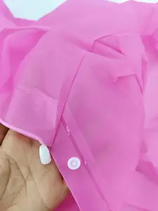 Wholesale Printed Keyword Fashion Transparent Poncho Jacket EVA Raincoat Rain Coat Gear Waterproof For Kids Girls Woman Unisex