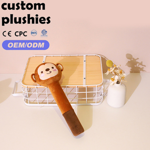 Bâton de <span class=keywords><strong>massage</strong></span> en peluche éléphant mignon en gros, jouet doux et câlin pour la relaxation musculaire - Product Image 3
