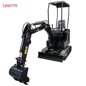 Mini-excavatrice sur chenilles neuve de 1 tonne, moteur Euro5 EPA, fabriquée en Chine, pour travaux agricoles et de construction. - Product Image 3