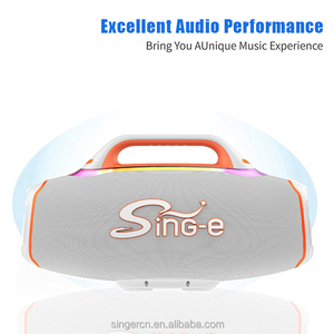 Haut-parleur subwoofer intelligent CQS-S685 150W de premier ordre, portable, étanche IPX6, sans fil, avec 2 microphones - Product Image 2