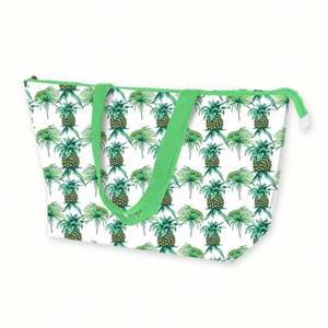 Stylish and <b>Lovely</b> Waterproof Polyester Tote Beach Bags Custom Printing for Summer and Spring - Product Image 2