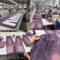 Vaqueros anchos personalizados para hombre, pantalones de mezclilla holgados de estilo urbano, hip hop, Y2K, vintage, lavados, de cintura alta, rectos, retro.