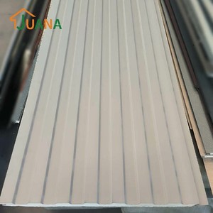 แผ่นฉนวนกันความร้อน <span class=keywords><strong>PU</strong></span> แบบแซนวิช ได้รับเครื่องหมาย CE  แผ่นแซนวิชกันไฟ ใช้เป็นแผ่นหลังคาฉนวนสำหรับหลังคาโรงงานและโกดัง - Product Image 5