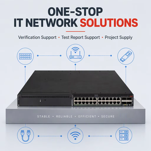 Commutateur 10GE haute densité H3C S6520X-54HC-UPWR-EI avec 48 ports SFP+ et 6 ports QSFP28, SNMP, QoS, empilable - Product Image 2