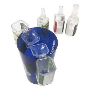 Verre à shot personnalisé en plastique PS de 1,5 oz avec crochet, support latéral pour vin et impression de logo, qualité alimentaire, fabriqué au Vietnam - Product Image 4