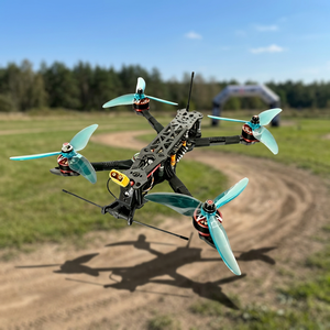 <b>5</b> Inch FPV Drone Carbon Fiber <b>Frame</b> F405/F722 FC 55A ESC ELRS Receiver 6S Brushless Motor High Speed RC Quadcopter OEM - Product Image 1