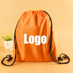 Custom Logo 210D Drawstring Bag, Oxford Storage, Training Backpack, Sports Promo Bag Promotional Giveaway Bag