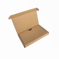 Boîte en papier kraft imprimé personnalisé biodégradable, boîte postale pour étui de téléphone portable, boîte d'emballage