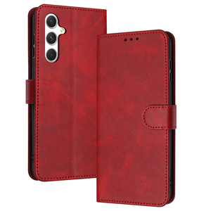 Étui de téléphone TPUPU en cuir de veau uni de style professionnel pour <span class=keywords><strong>Honor</strong></span> X5C PLUS X8D avec design à rabat, emplacements pour cartes, <span class=keywords><strong>portefeuille</strong></span> - Product Image 5
