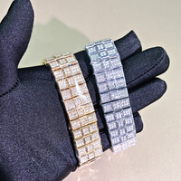Montres pour femmes roses, montre de luxe pour hommes, montre à quartz hip-hop pour femmes, bijoux cadeaux, montre-bracelet pour homme, montre en diamant, montre-bracelet pour femme, relojes
